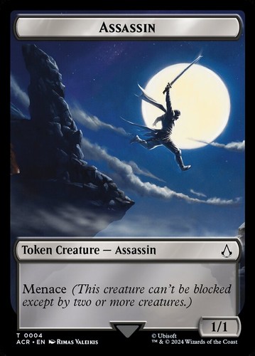 Assassin token tacr - assassin, |