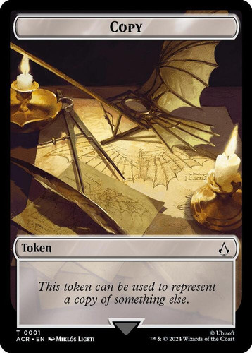 Mtg magic copy token - magic, (m/nm)