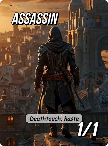Assassin token deathtouch - assassin,