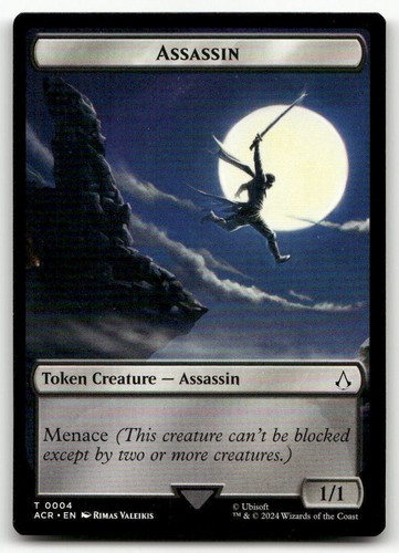 Assassin token - token, (nm)