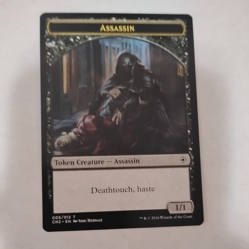 Mtg assassin token - token,