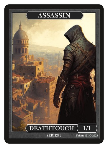Gettone assassino givememana - gettone,