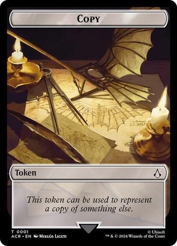 Gettone copia mtg - gettone, mtg,