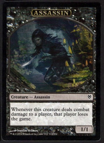 Assassin token duel deck - duel, jace