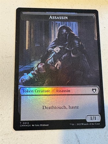Mtg foil token assassin - foil,