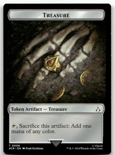 Treasure token - #6, (nm)